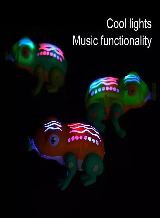 Confidence Hungry Jumping Frog Musical Toy with Light and Sound Effects Great Gift for Toddlers Boys and Girls - Image 3